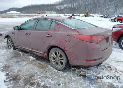 2013 Kia Optima Ex из США, поврежденный, VIN 5XXGN4A79DG254152